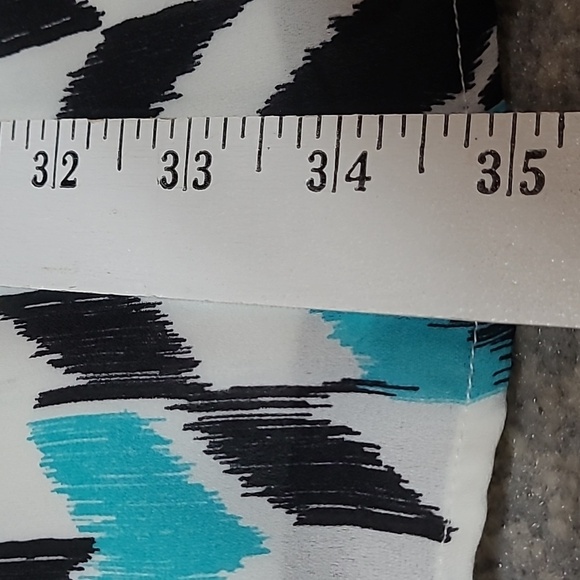 RUE 21 SLEEVELESS CHEVRON PRINT CASUAL DRESS - Picture 7 of 10